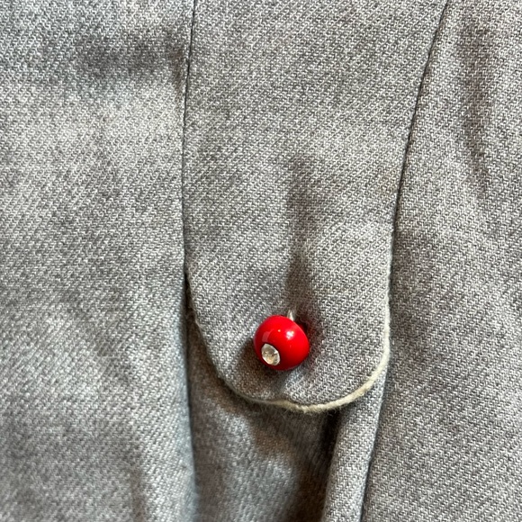 Vintage 1950 Little Miss Robin Gray Bundle Jacket and Bonnet Hat Toddler Girl - Picture 5 of 10